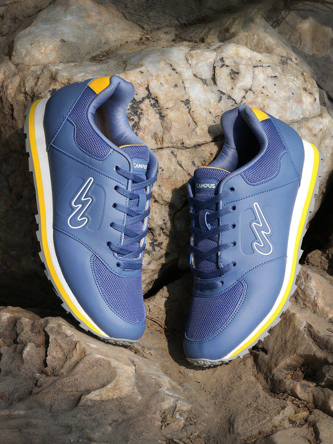 campus men hilltop lace-up running shoes