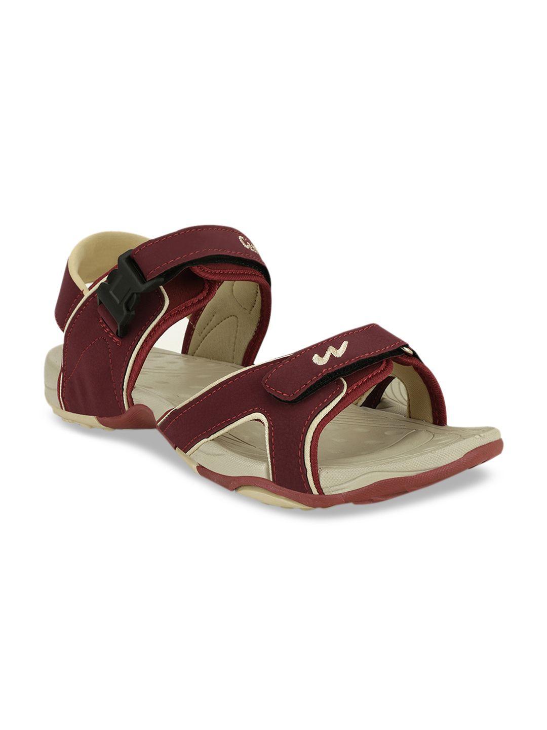 campus men jazzy rust sports sandals