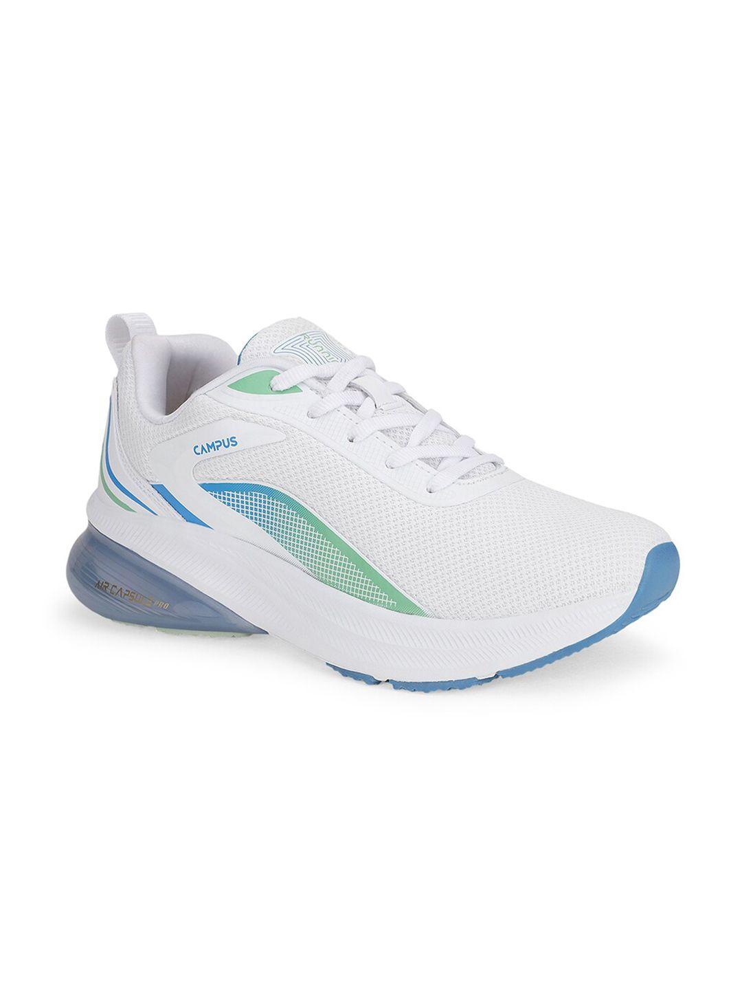 campus men white mesh running non-marking shoes