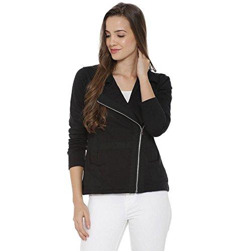 campus sutra full sleeve solid women jacket(azw18_jkhnkszip_w_pln_bl_az_l)