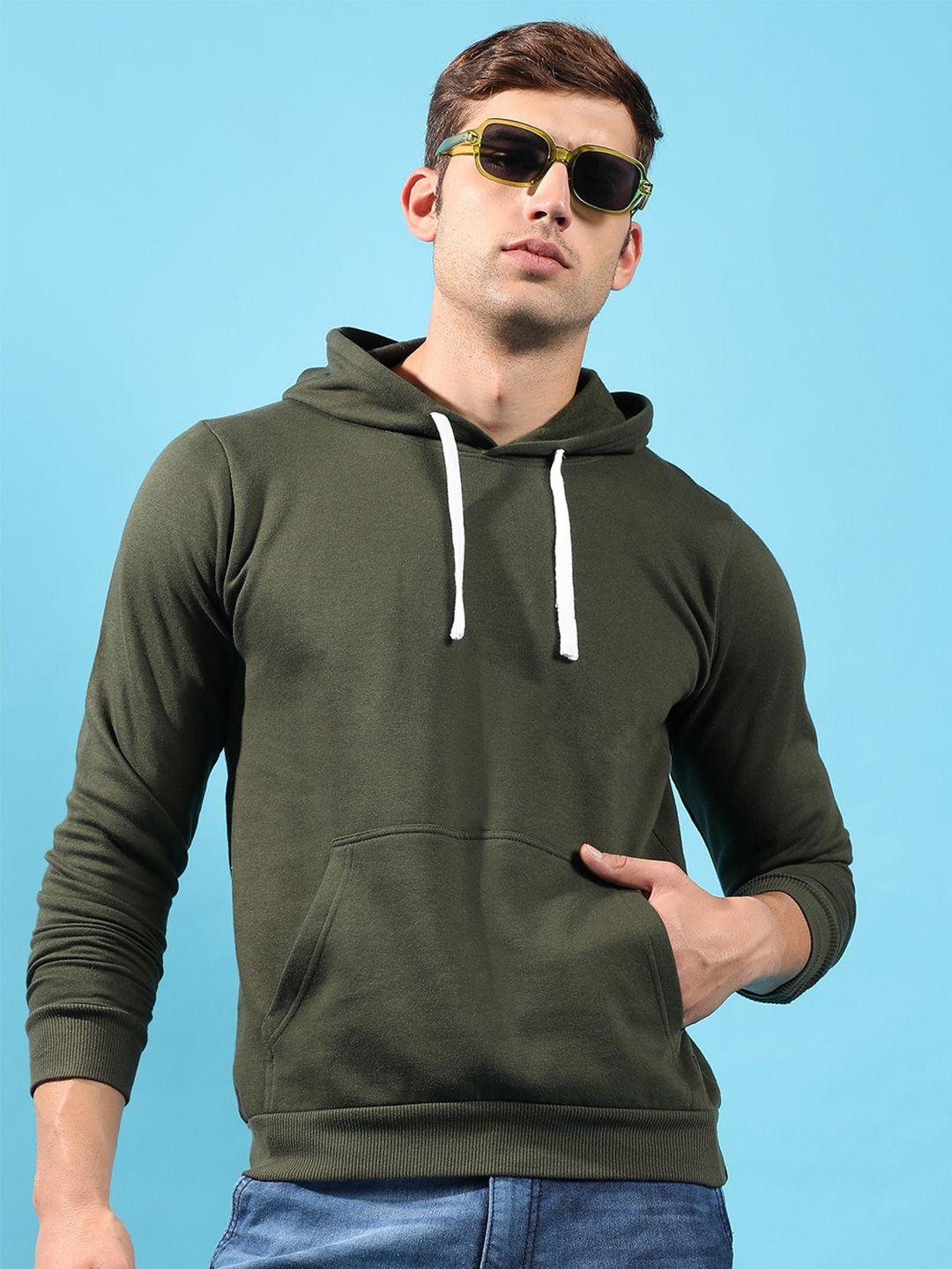 campus sutra hooded cotton sweatshirt