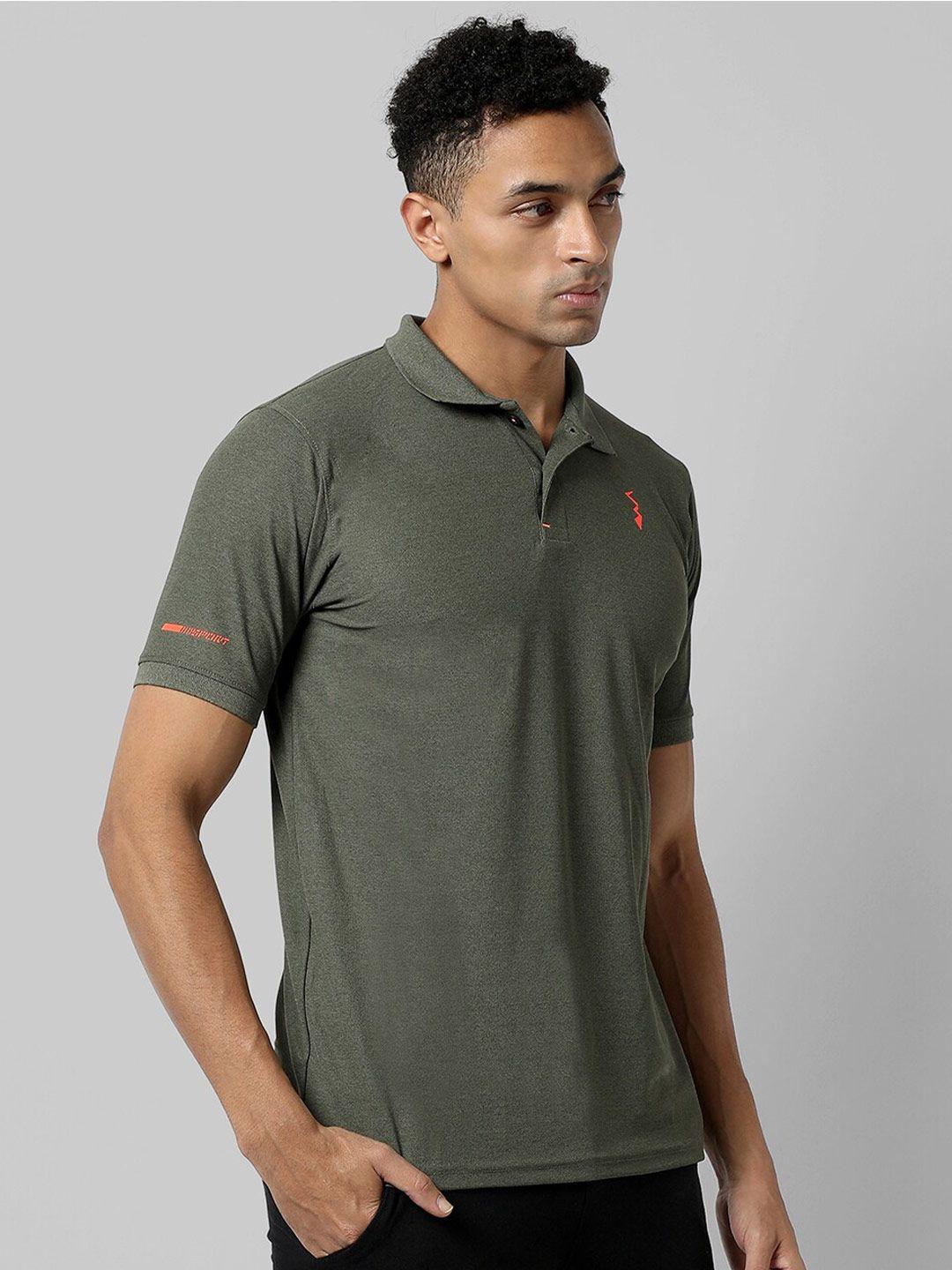 campus sutra polo collar training or gym t-shirt