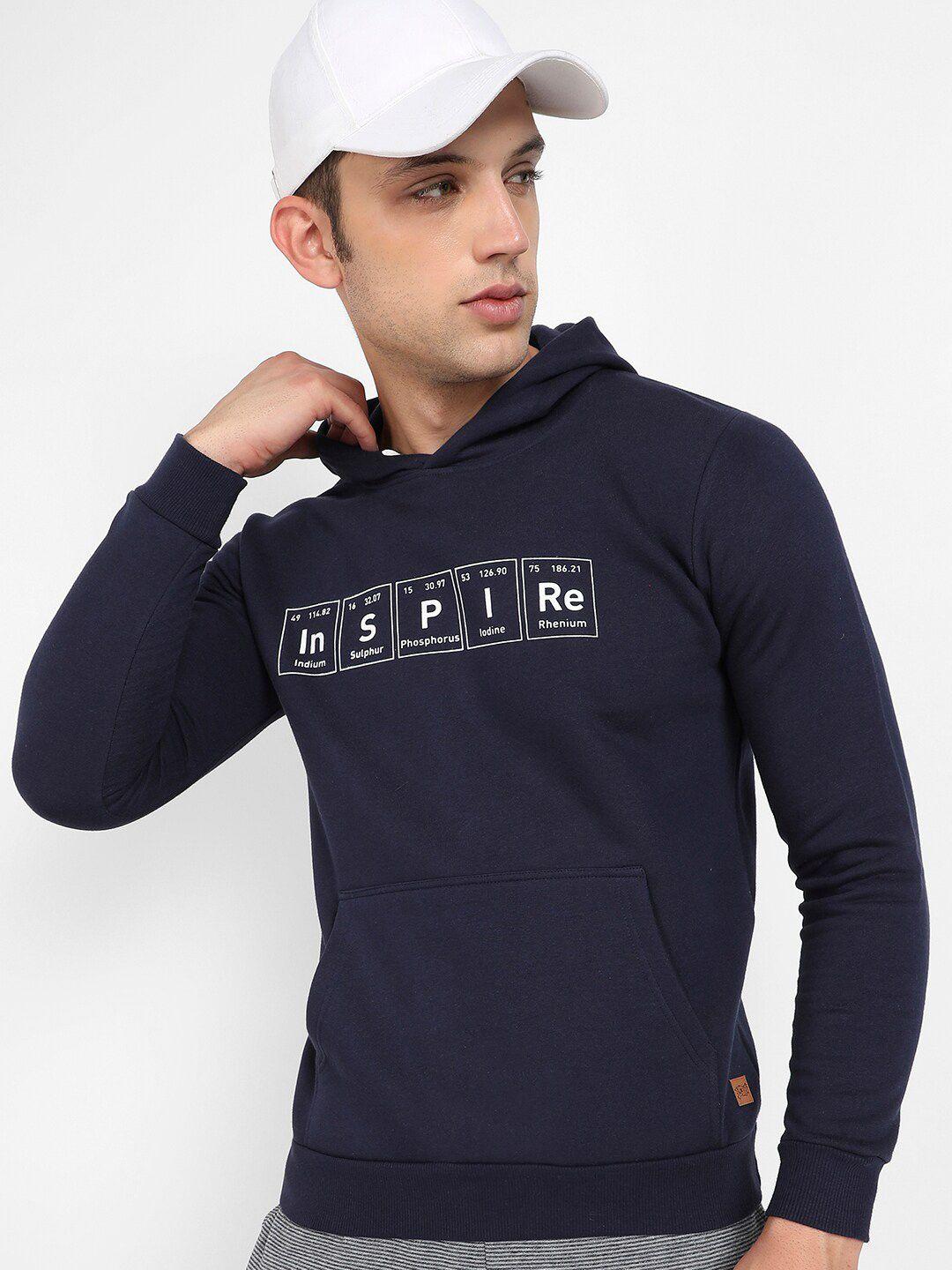 campus sutra typography printed cotton sweatshirt