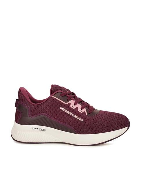 campus women's bubbles burgundy running shoes