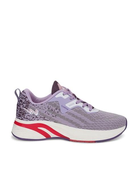 campus women's drape purple running shoes