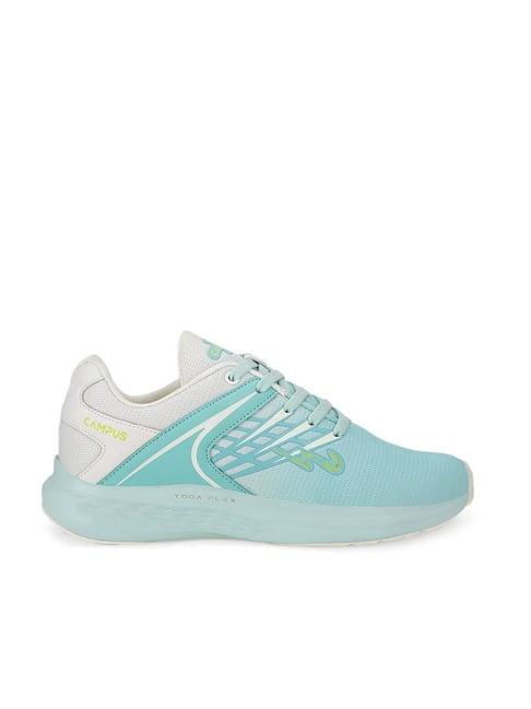 campus women's marius sea green running shoes