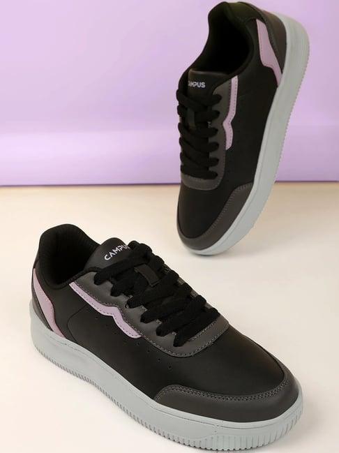 campus women's ogl-10 black sneakers