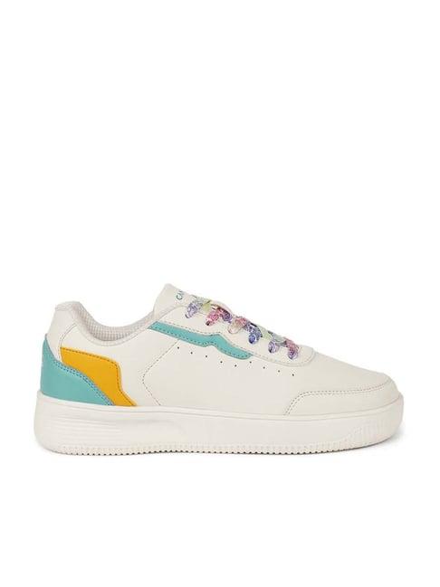 campus women's ogl-10 off white casual sneakers