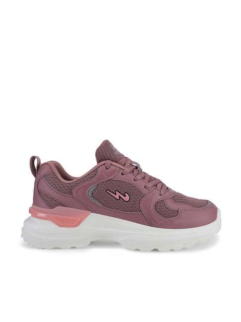 campus women's selican mauve casual sneakers