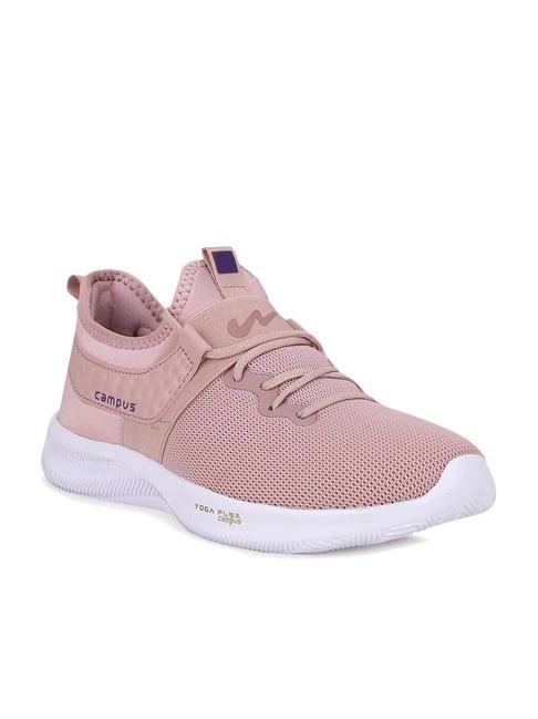 campus women's sherry blush pink running shoes