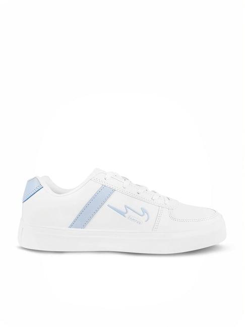 campus women's white sneakers