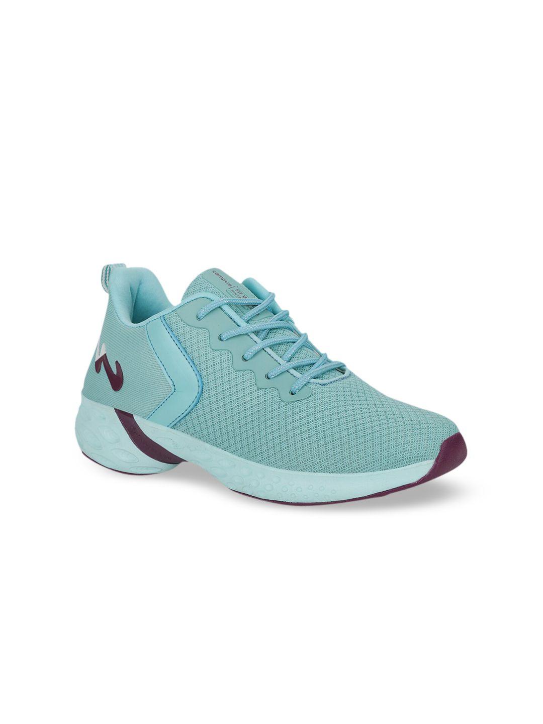 campus women green running shoes