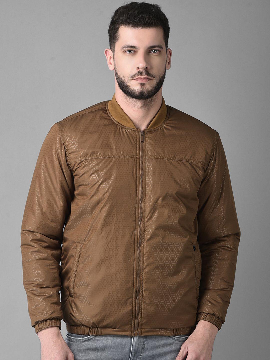 canary london men khaki lightweight bomber jacket