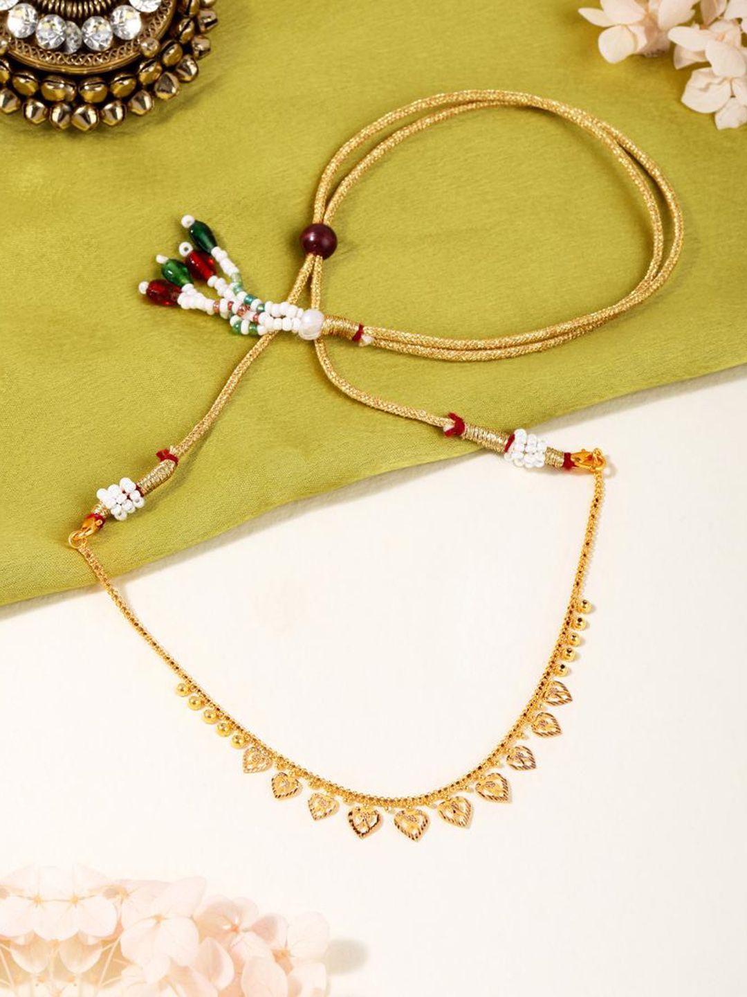 candere a kalyan jewellers company 18kt bis hallmark gold necklace-3.0gm