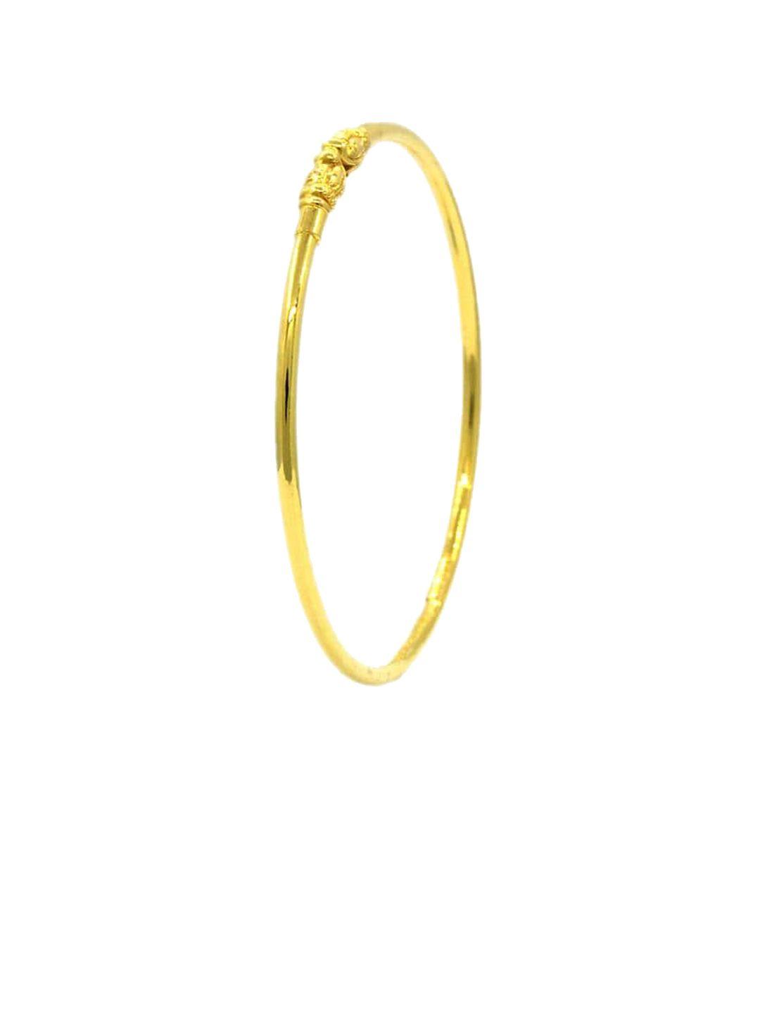 candere a kalyan jewellers company 22kt yellow gold copper bangle