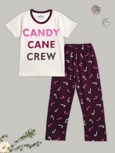candy cane crew pyjama (set of 2)