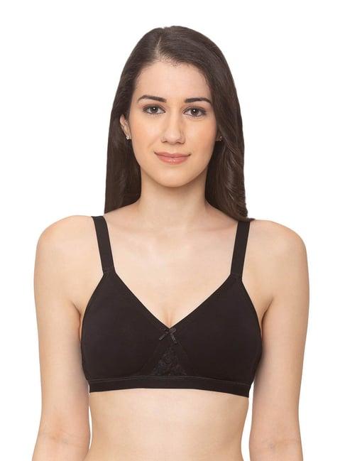 candyskin black non wired non padded full coverage bra