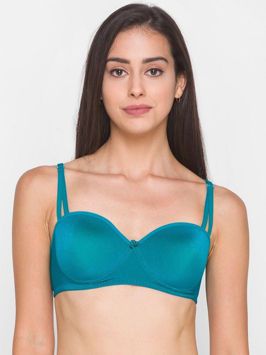 candyskin teal everyday bra lightly padded