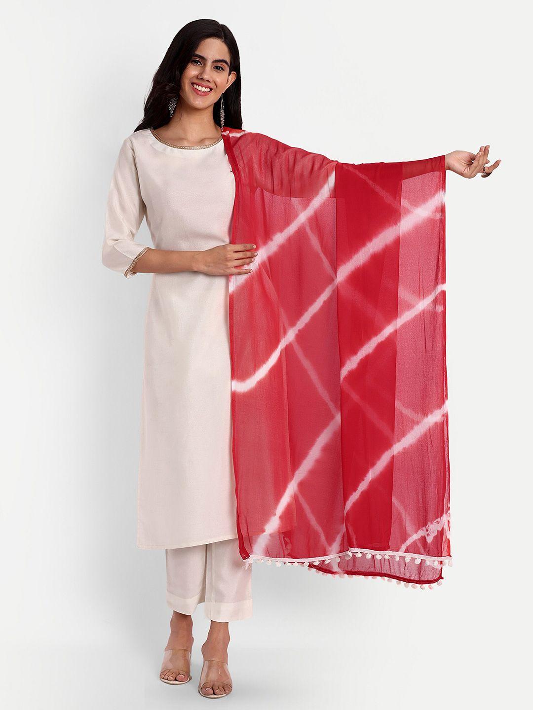 canizzaro leheriya printed dupatta