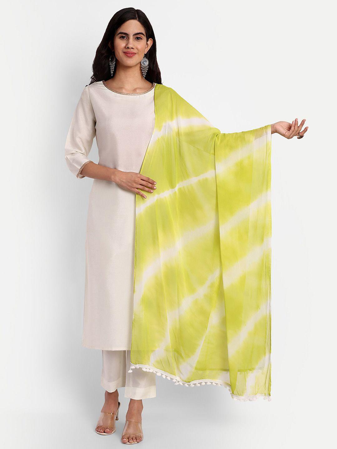 canizzaro leheriya printed chiffon dupatta