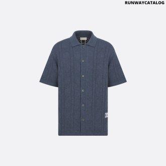 cannage short-sleeved shirt