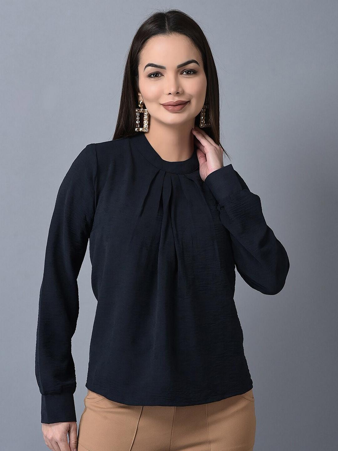 canoe polyester long sleeves top