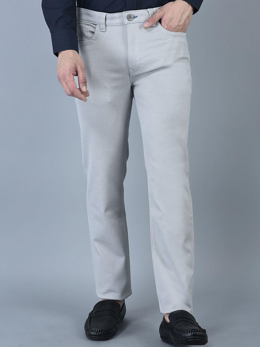 canoe men straight fit easy wash formal trousers