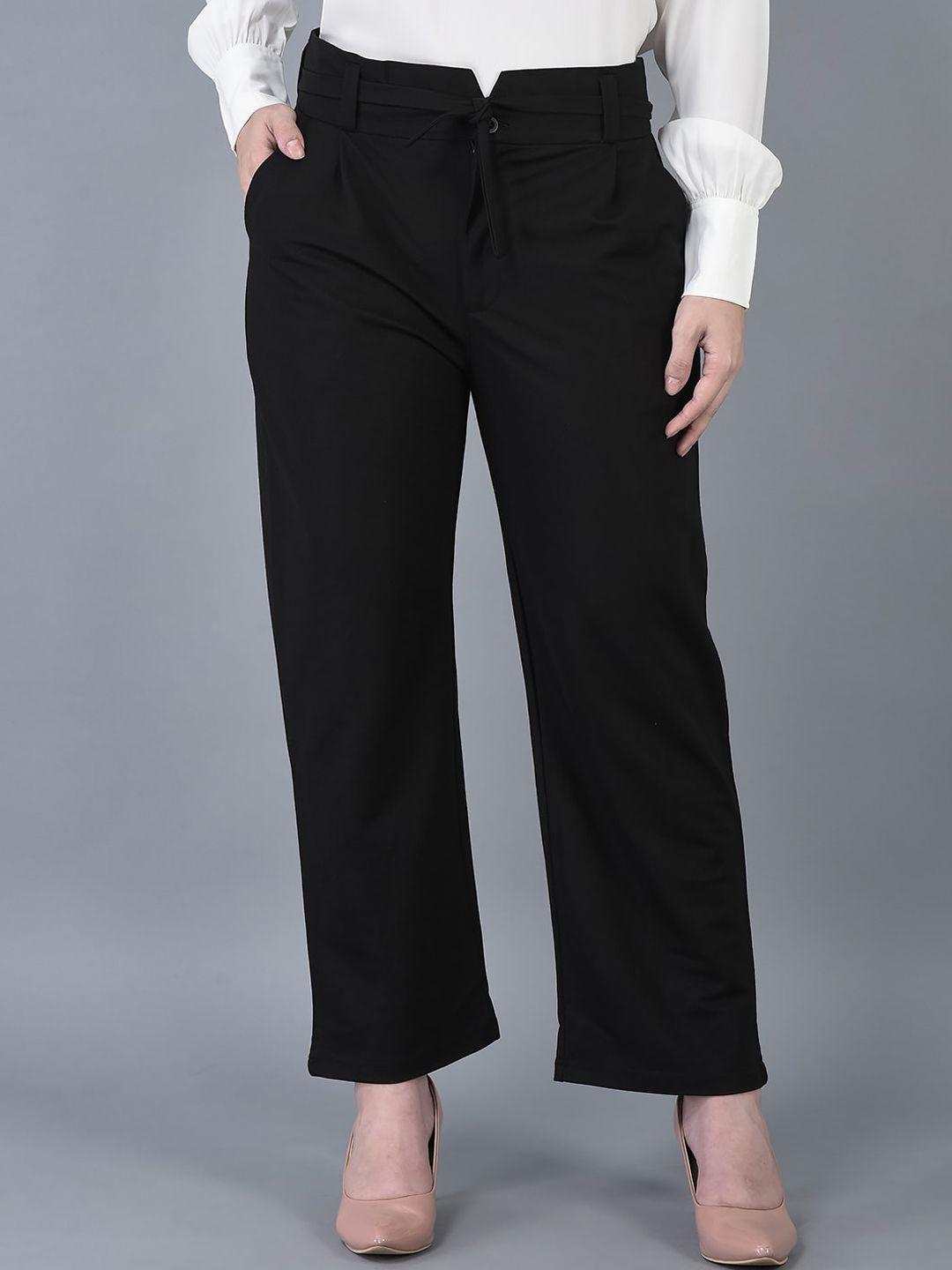 canoe women smart high-rise pleated trousers