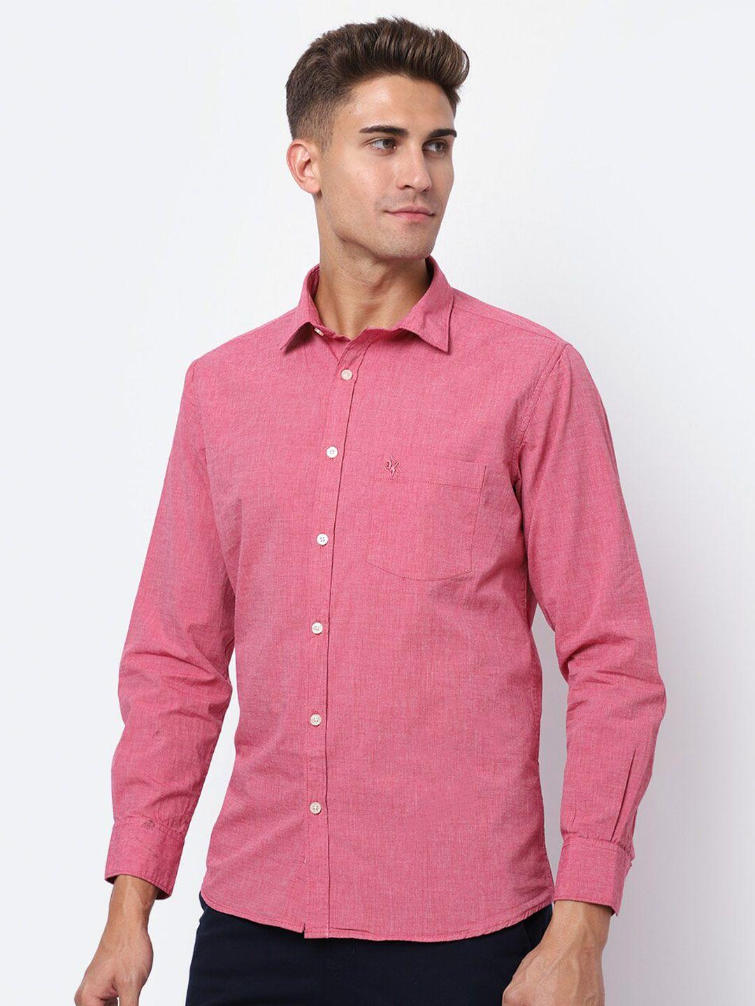 cantabil cotton regular fit casual shirt