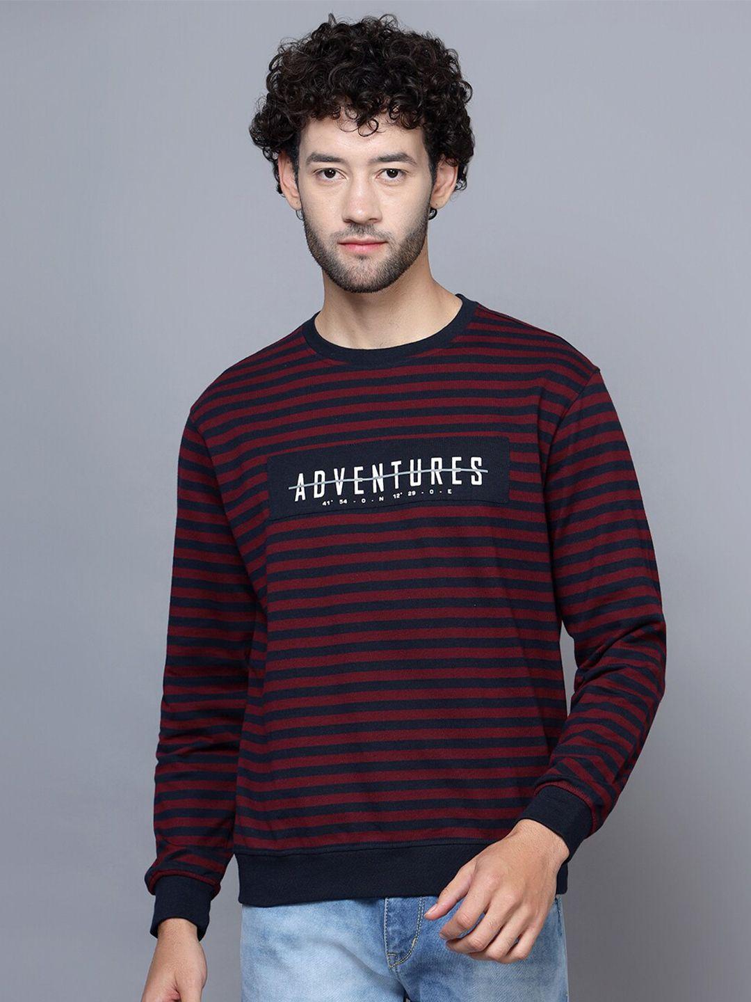 cantabil horizontal striped cotton t-shirt