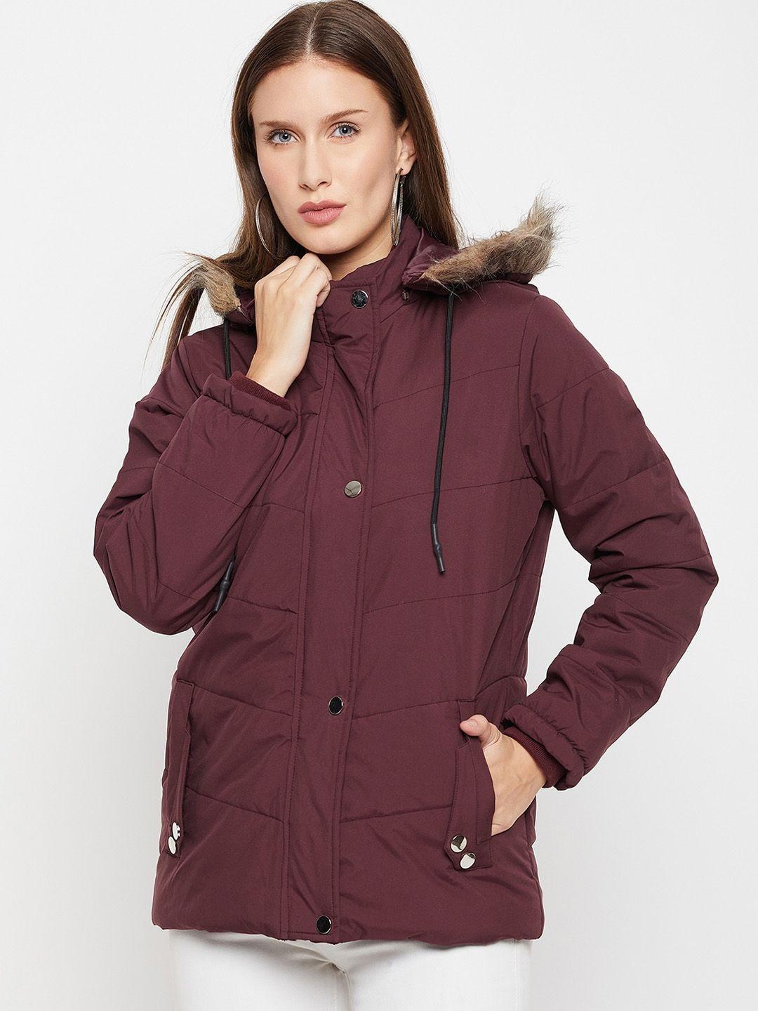 cantabil lightweight hooded quilted jacket