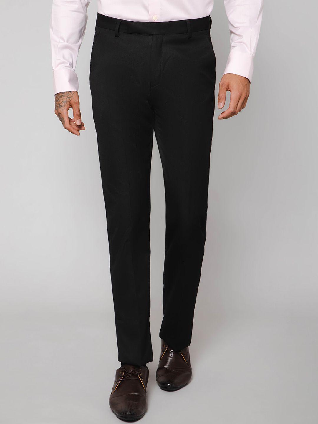cantabil men easy wash formal trousers