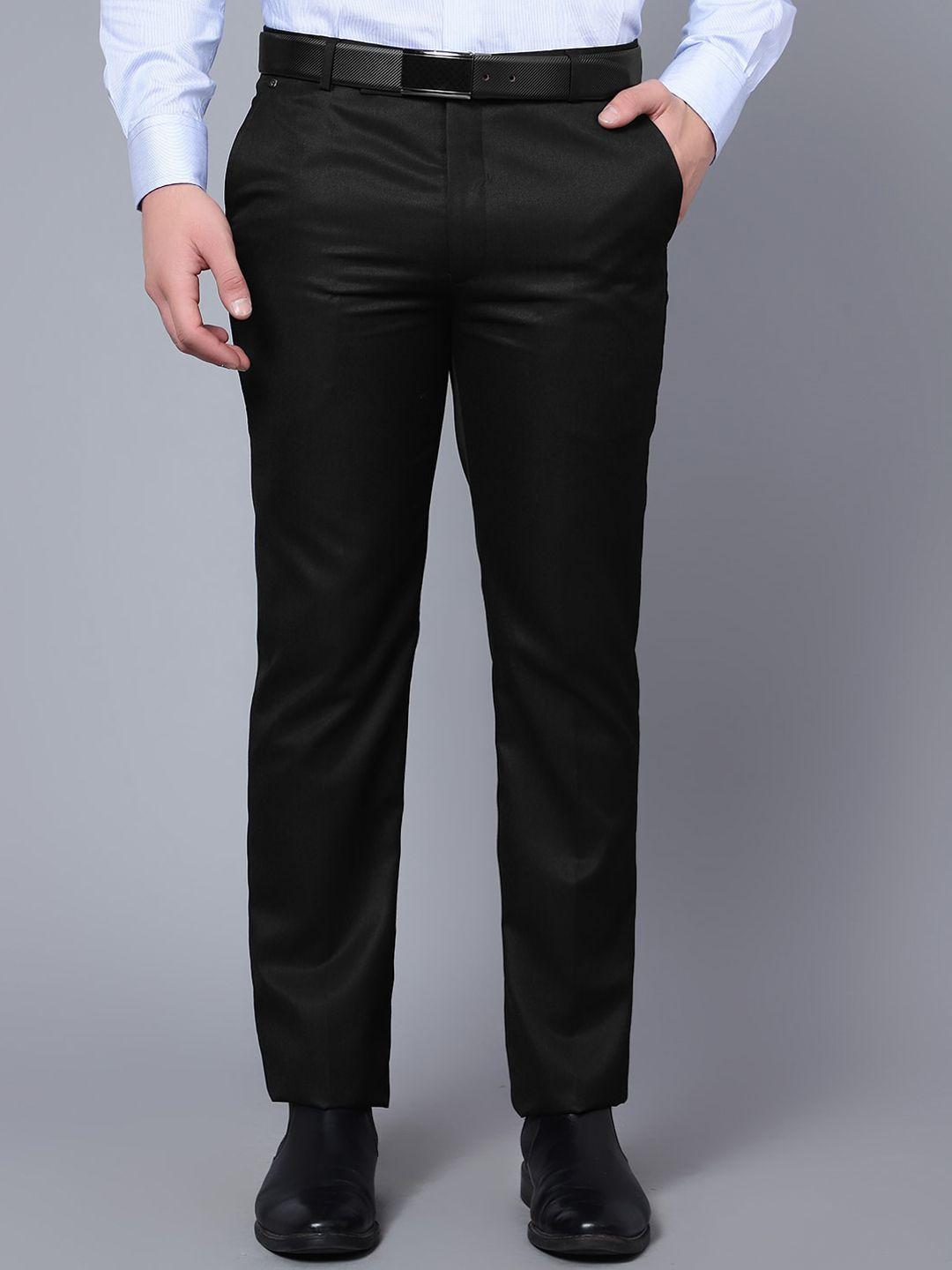 cantabil men mid rise formal trousers