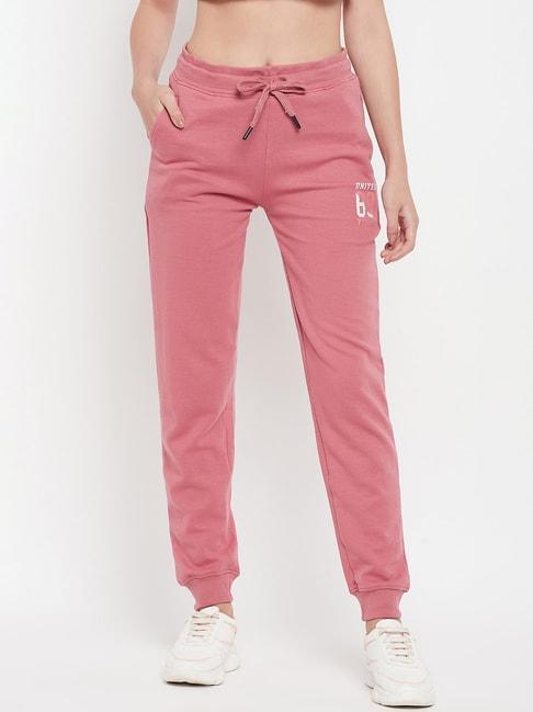 cantabil pink mid rise joggers