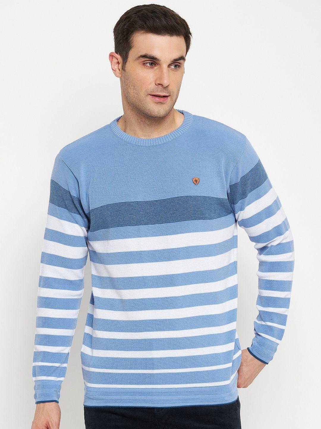 cantabil striped cotton pullover sweater