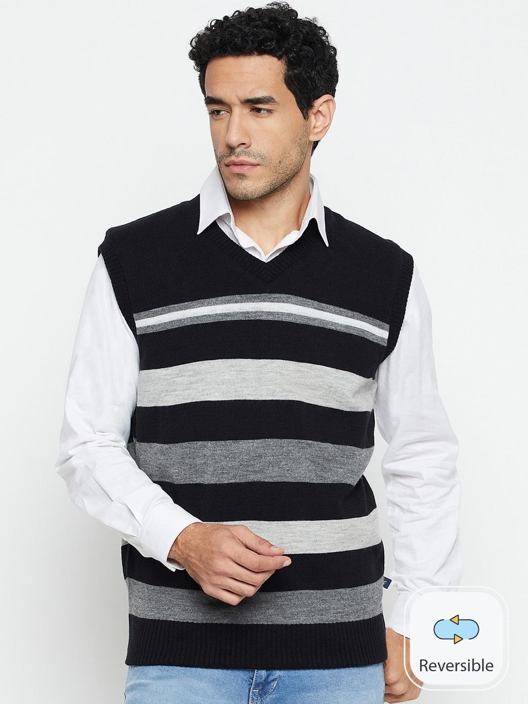 cantabil striped sweater vest