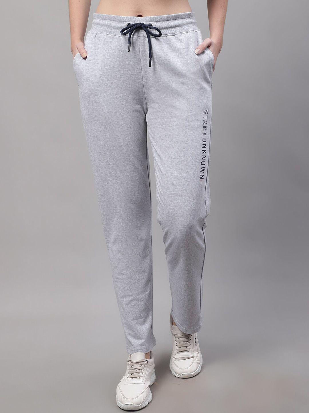 cantabil women printed cotton track pant