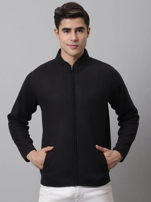 cantabil black regular fit sweatshirt