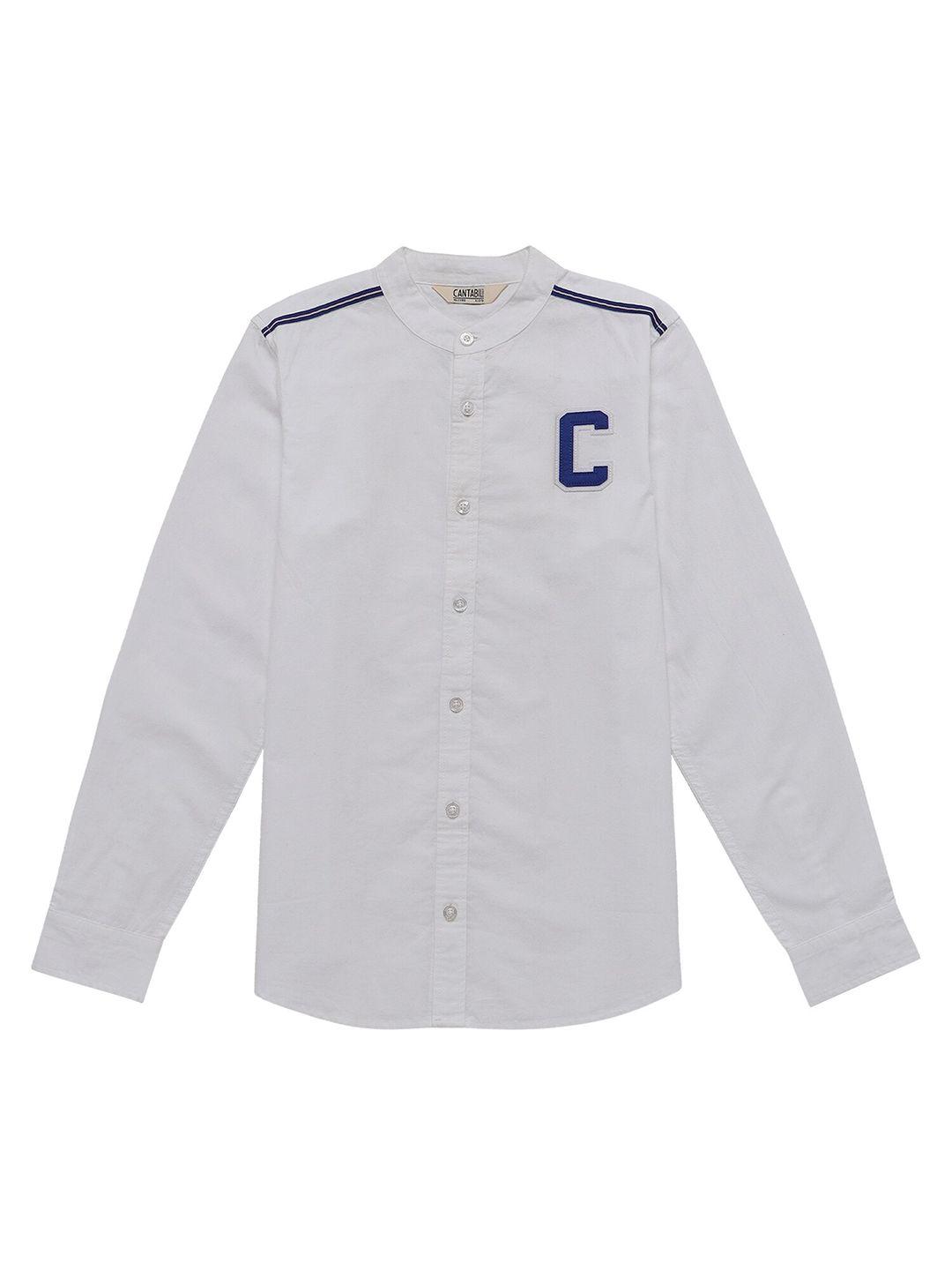 cantabil boys cotton casual shirt