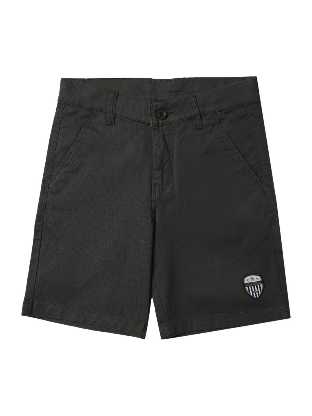 cantabil boys olive green shorts