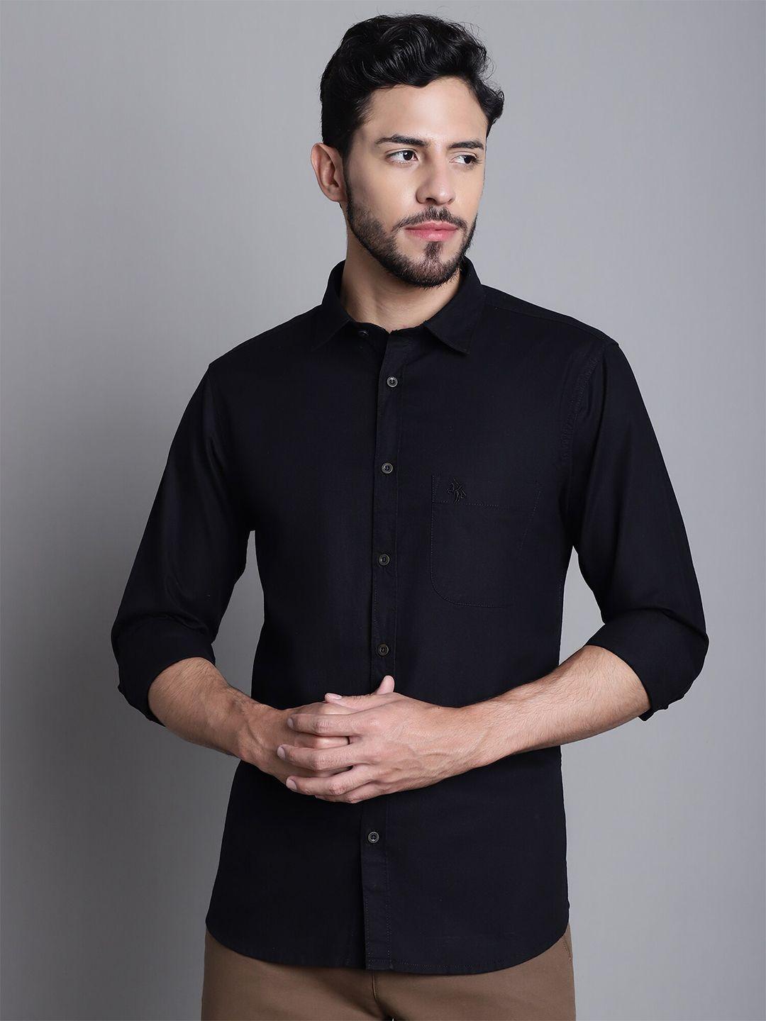 cantabil comfort regular fit cotton formal shirt