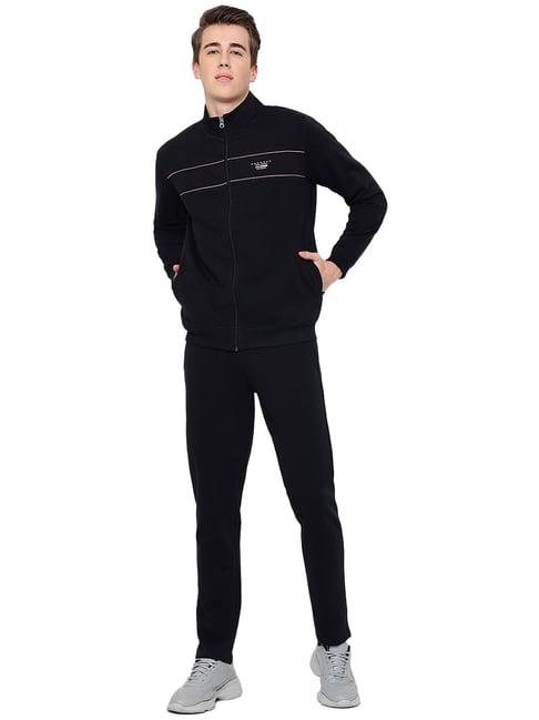 cantabil dark navy regular fit tracksuit