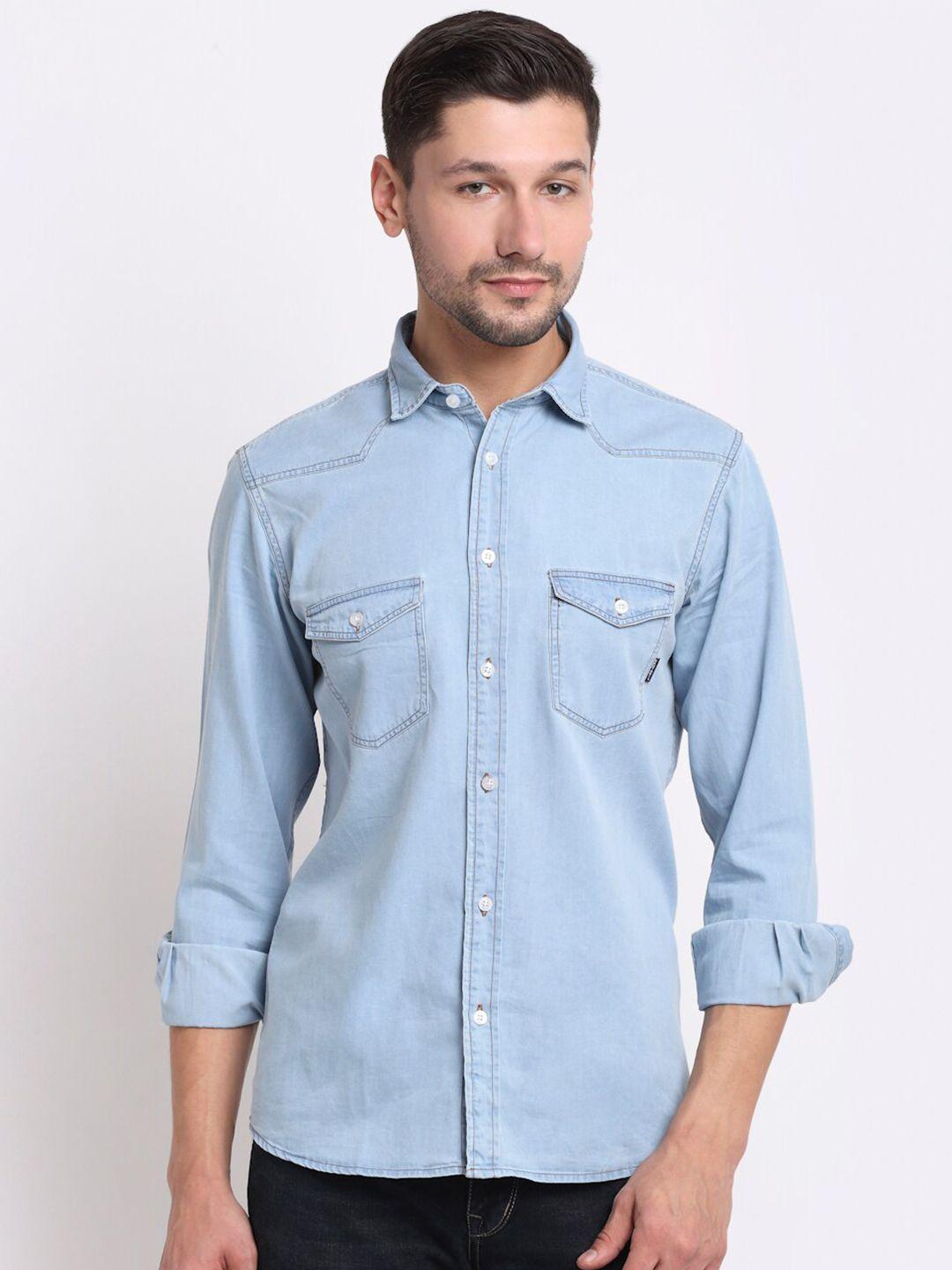 cantabil faded cotton casual shirt