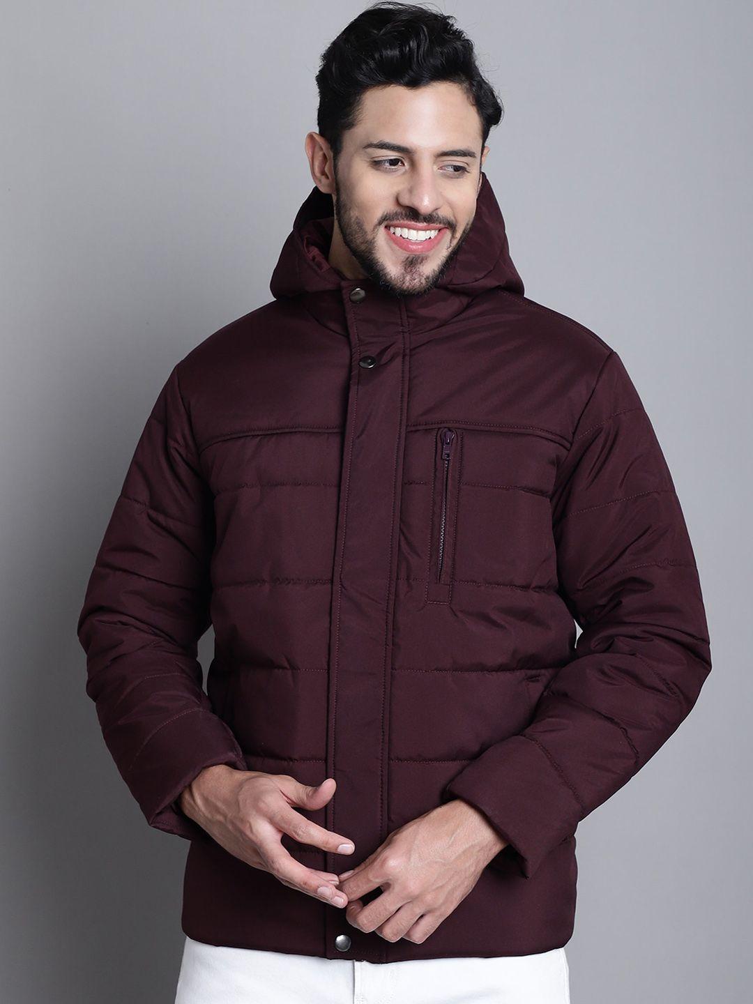 cantabil hooded lightweight padded jacket with zip detail