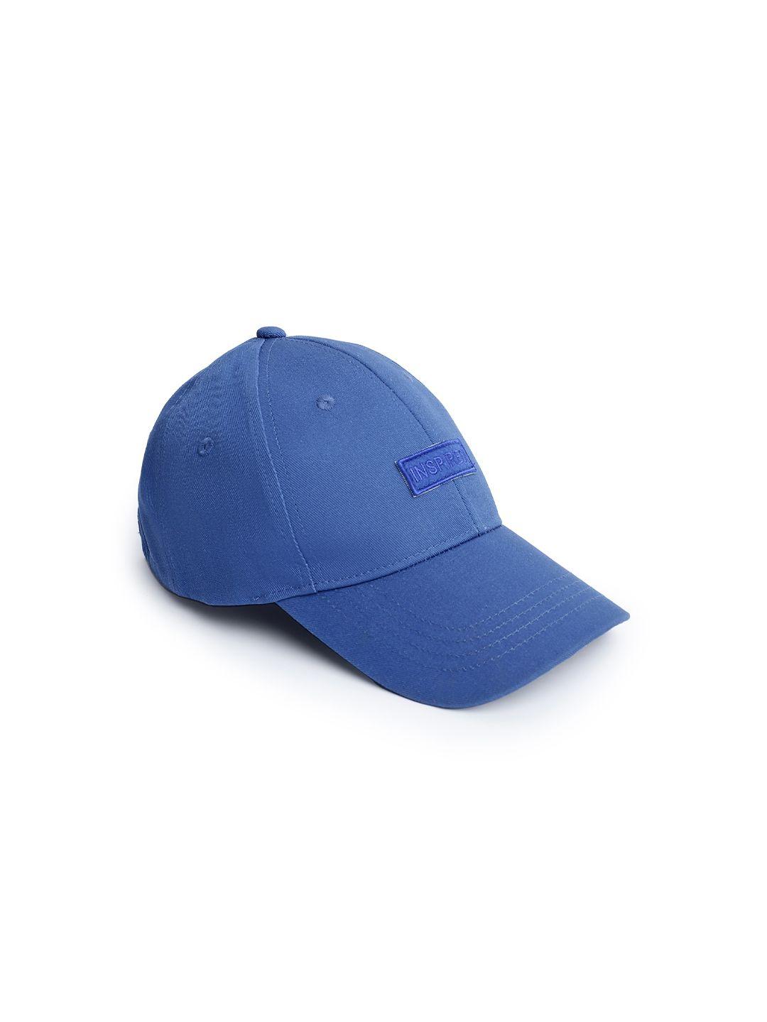 cantabil men blue embroidered baseball cap