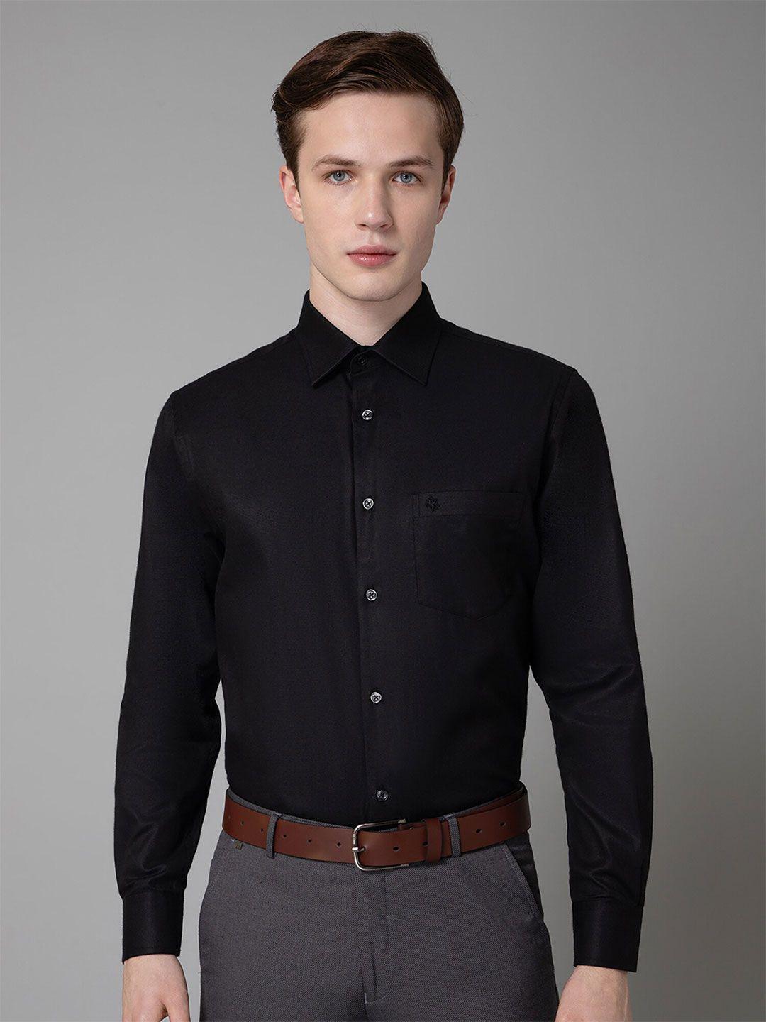 cantabil men comfort opaque formal shirt