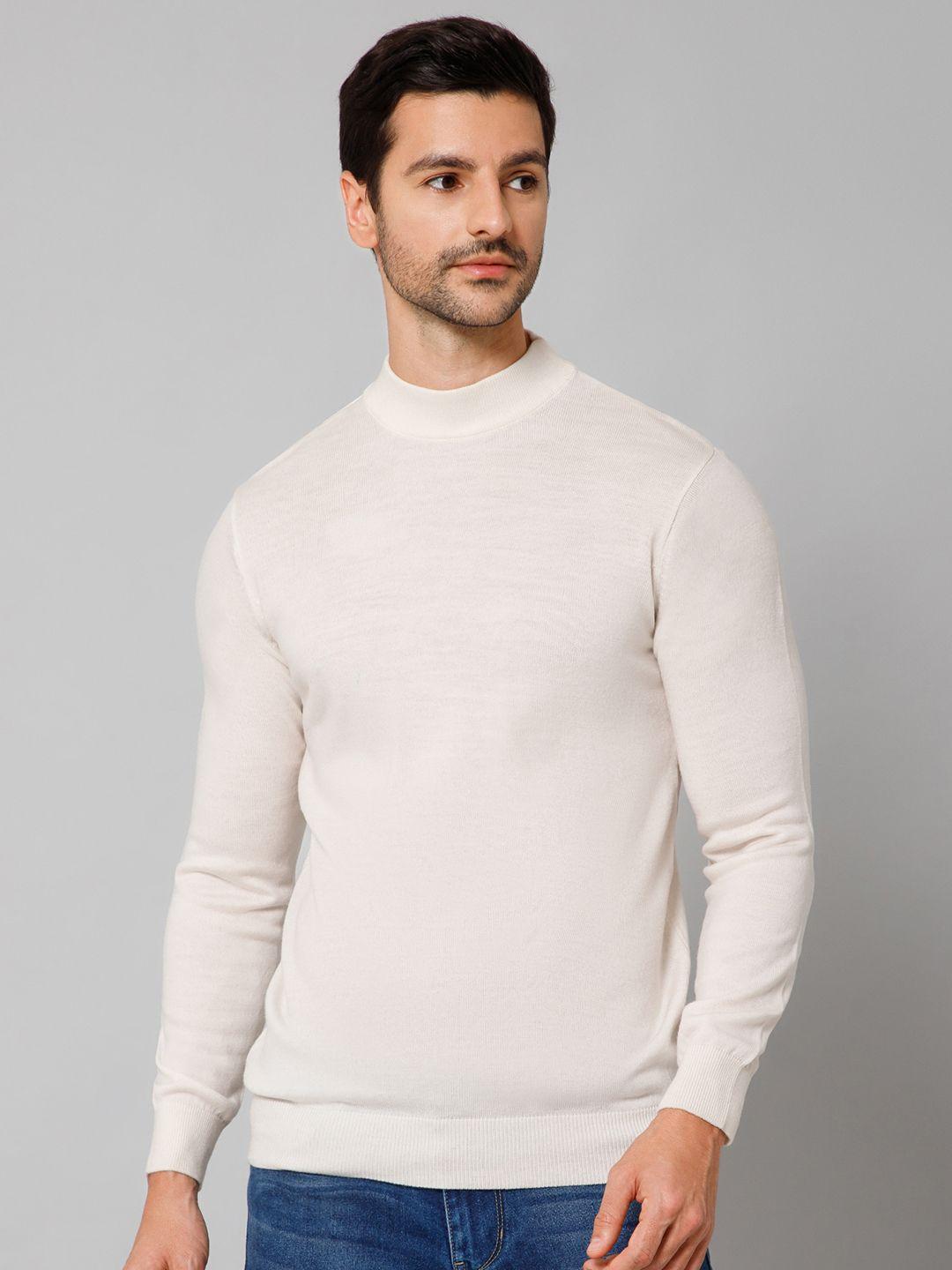 cantabil men off white pullover