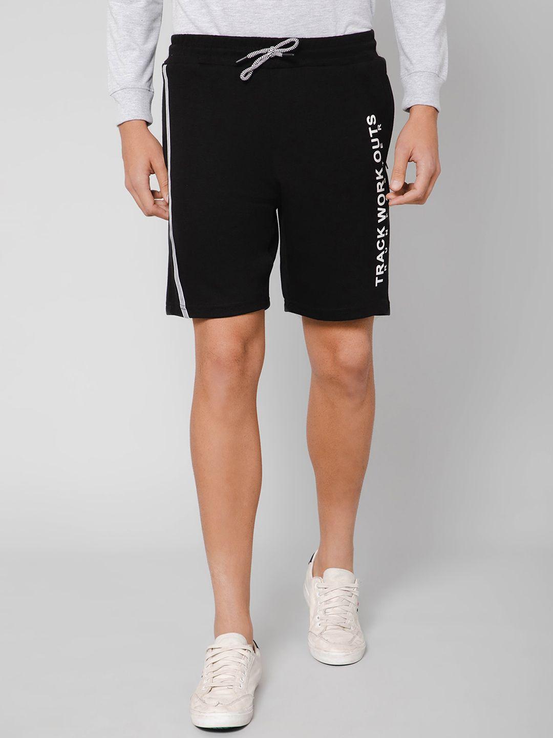 cantabil men printed cotton sports shorts