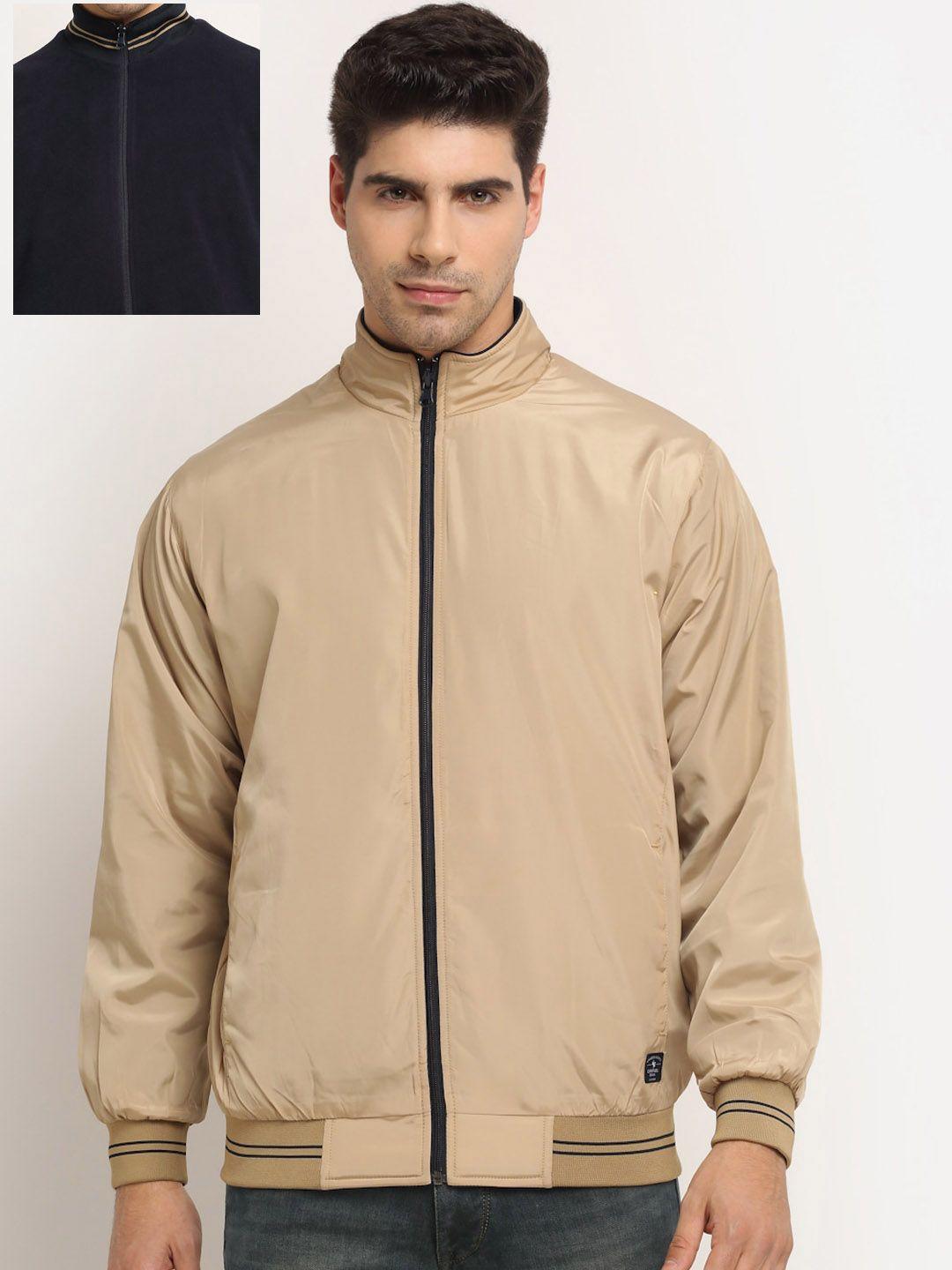 cantabil men reversible bomber jacket