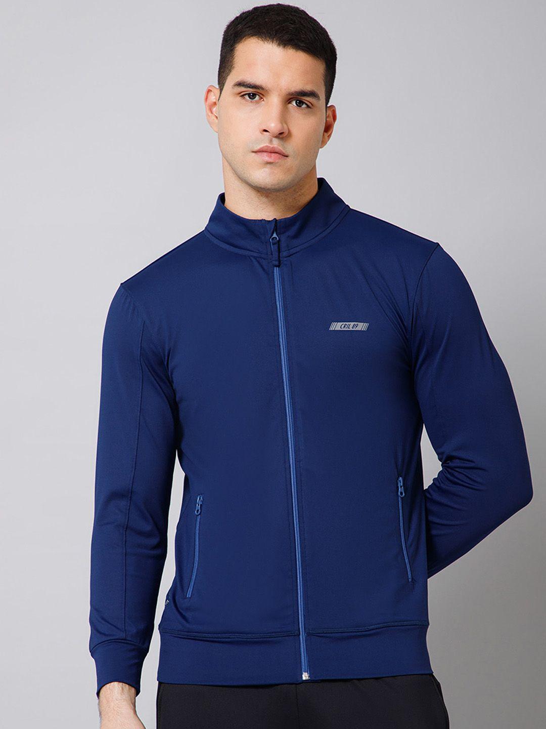 cantabil mock collar lightweight running sporty jacket